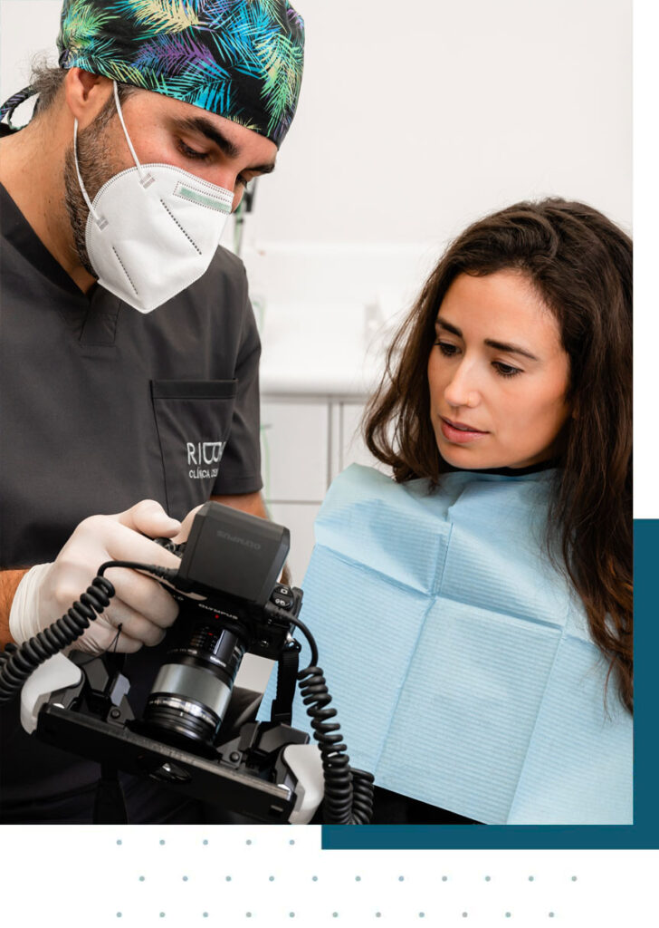 dentista y paciente